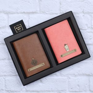 Personalised Couple Passport Covers