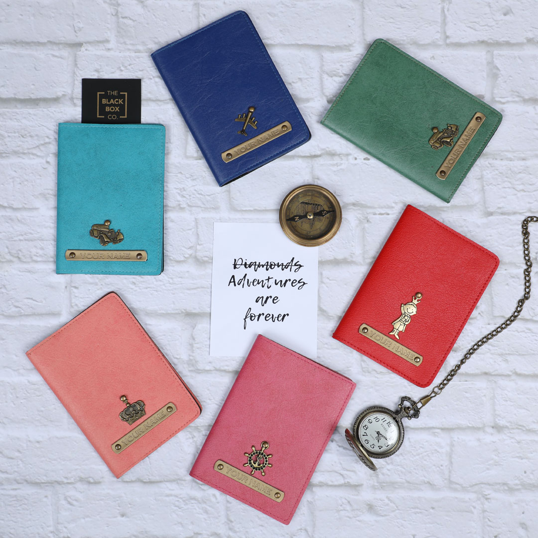 personalized passport cover