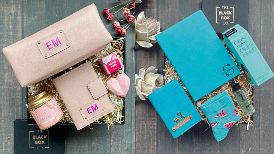 The Black Box Co. Festive gift boxes