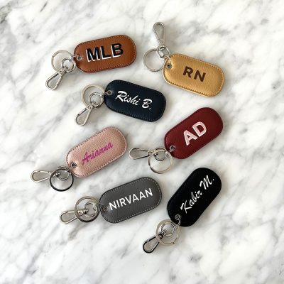 rectangle keychain