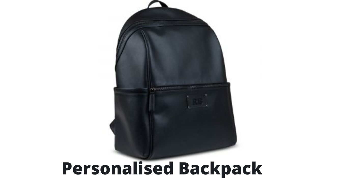 personalised backpack